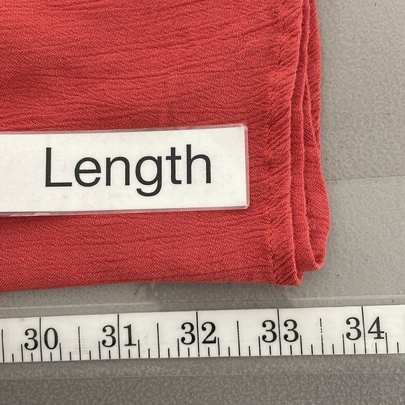 Elan Dress Women's Small Orange Mini Flare Dress Spaghetti Straps Pockets - Picture 16 of 17